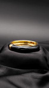 Evara Jet Black Bangle